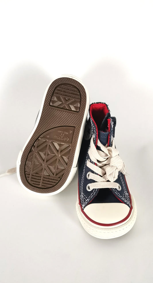 Linea baby Converse All Star blue/red - outlet -