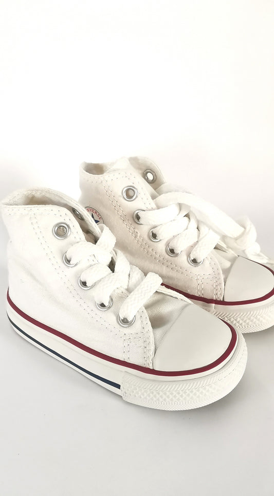 Linea baby Converse All Star total white - outlet -