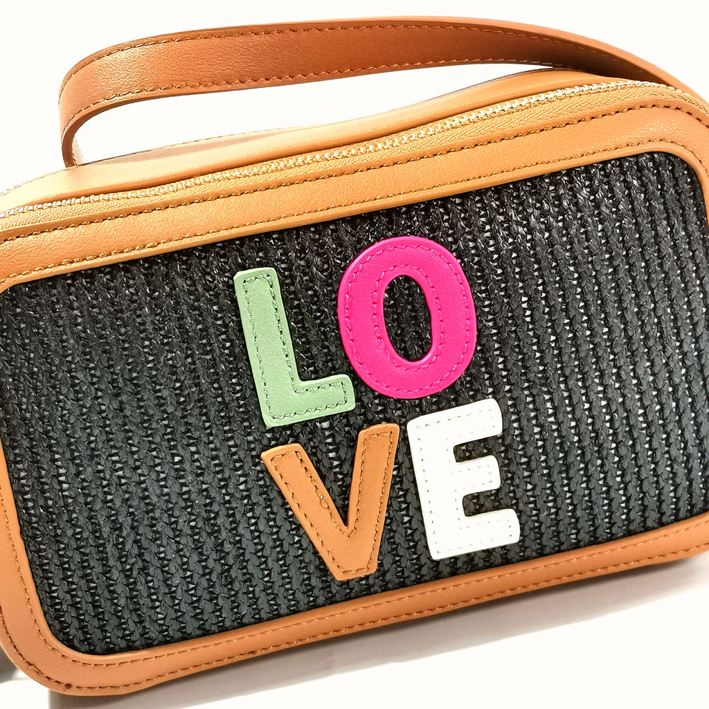 Borsa piccola Le Pandorine mod. Raffaella Mini nero