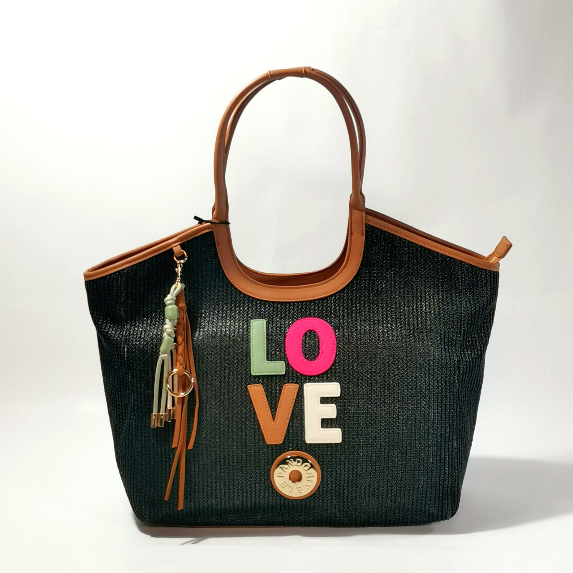 Borsa grande Le Pandorine mod. Raffaella (nero)