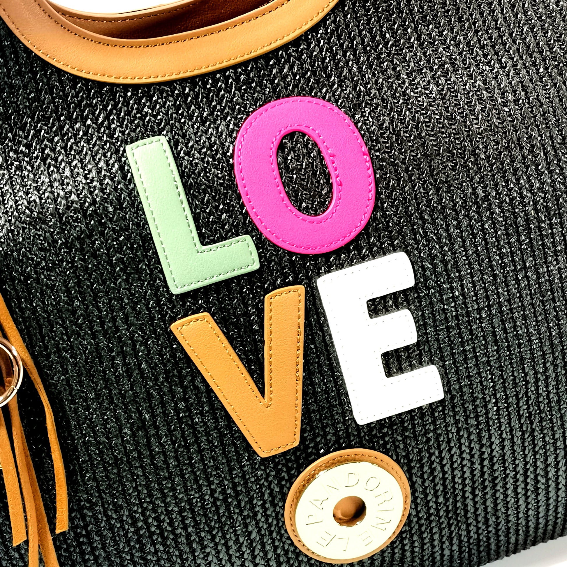 Borsa grande Le Pandorine mod. Raffaella (nero)