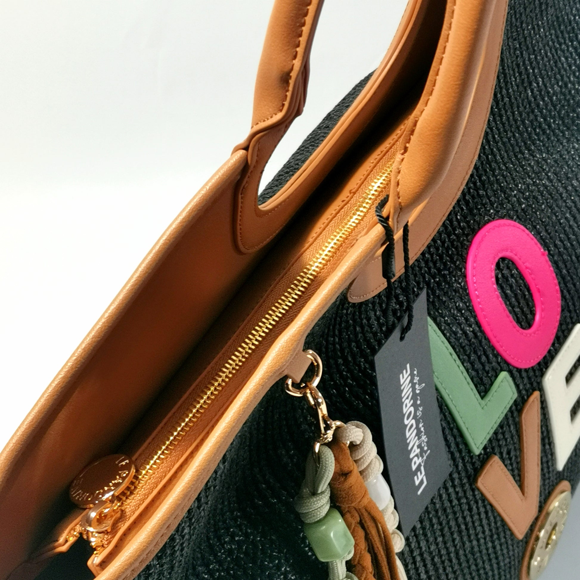 Borsa grande Le Pandorine mod. Raffaella (nero)