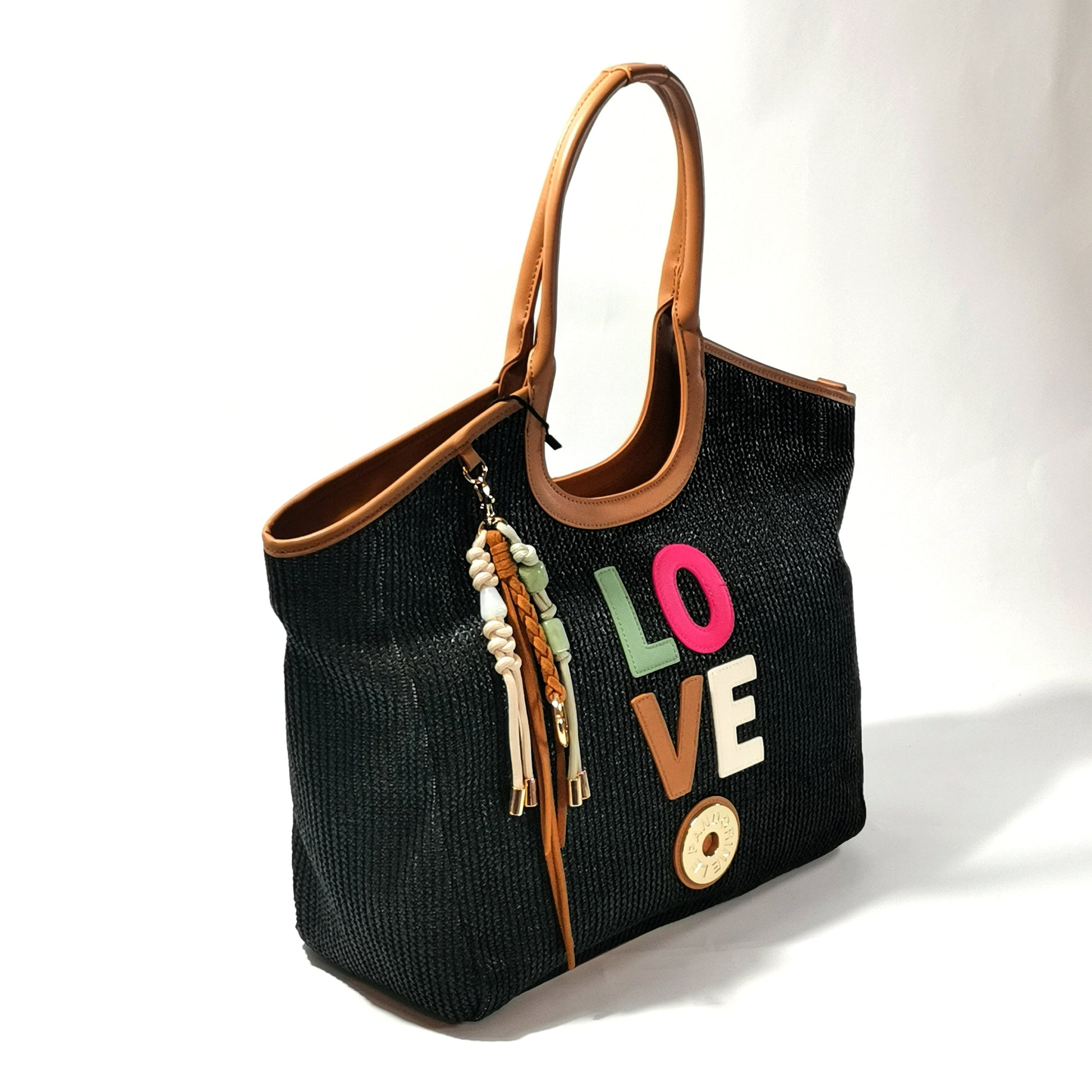Borsa grande Le Pandorine mod. Raffaella (nero)