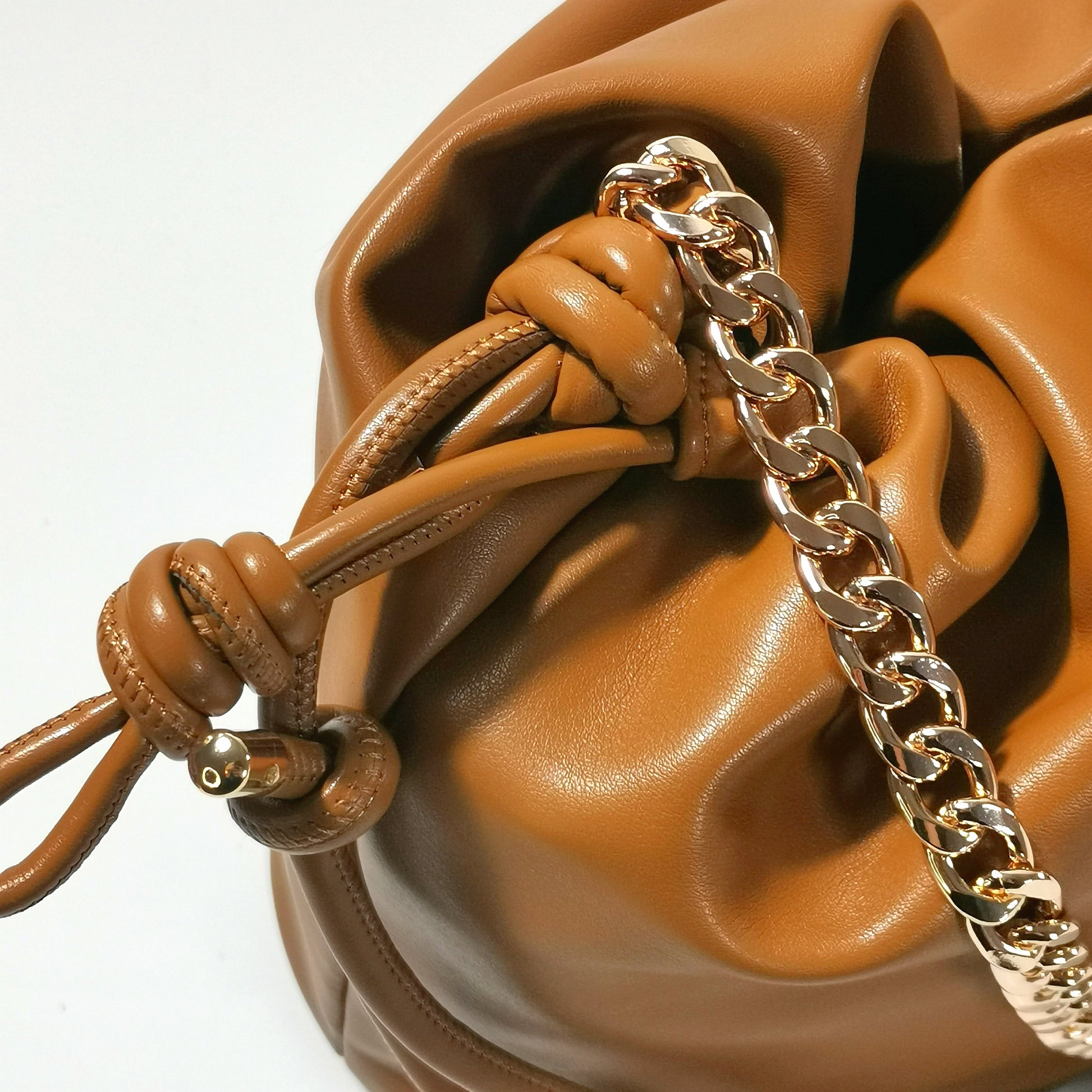 Borsa a secchiello Le Pandorine mod. Pam (nocciola)