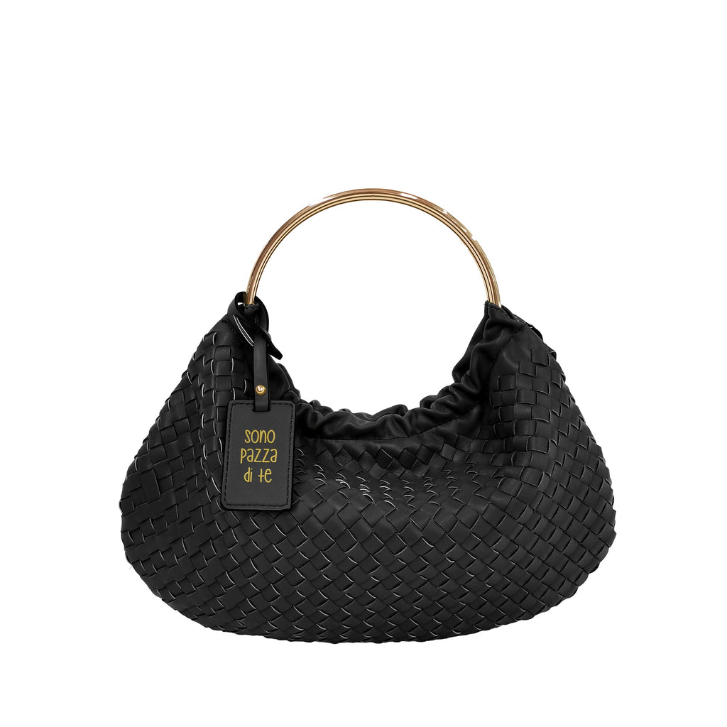 Pochette Mini Moon Bag LE PANDORINE (nero)