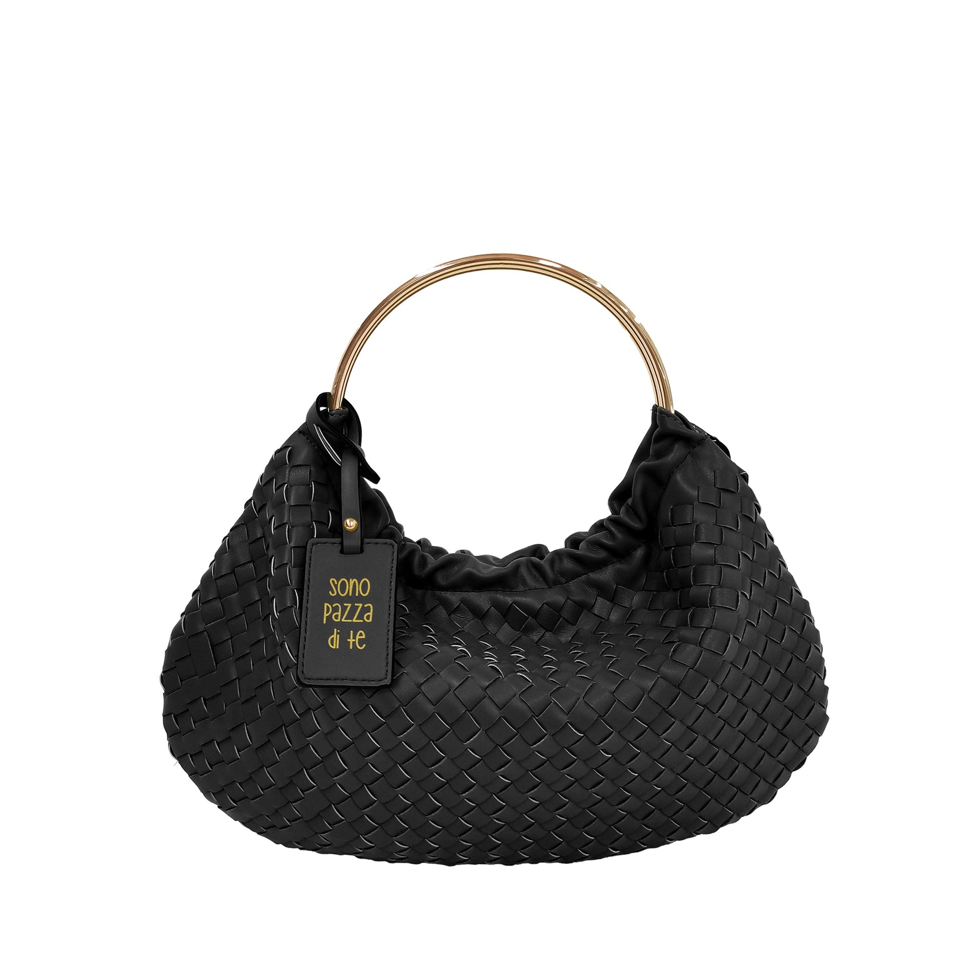 Pochette Mini Moon Bag LE PANDORINE (nero)