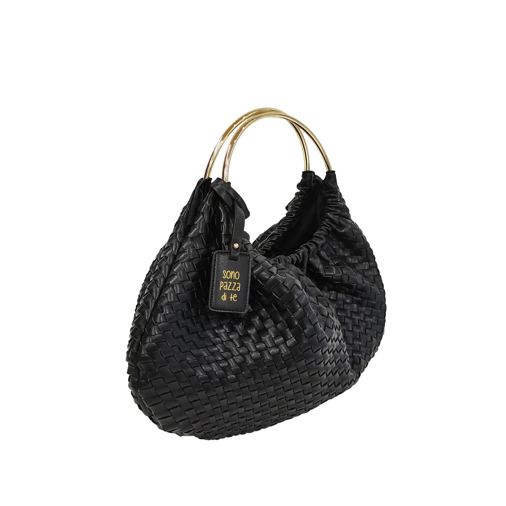 Pochette Mini Moon Bag LE PANDORINE (nero)