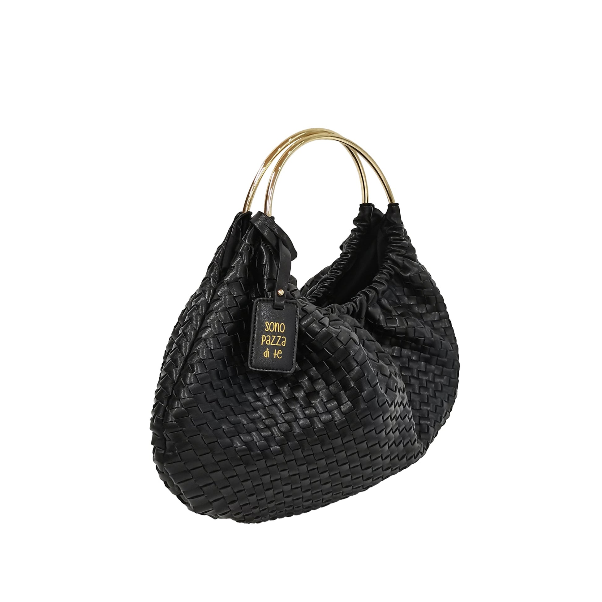 Pochette Mini Moon Bag LE PANDORINE (nero)