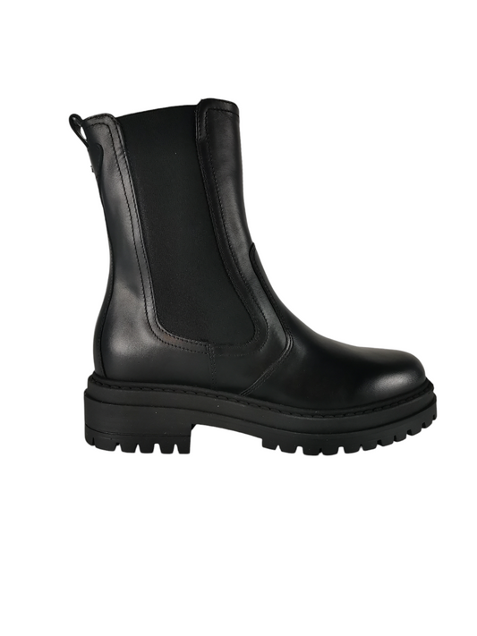 Boot alto in pelle NERO GIARDINI