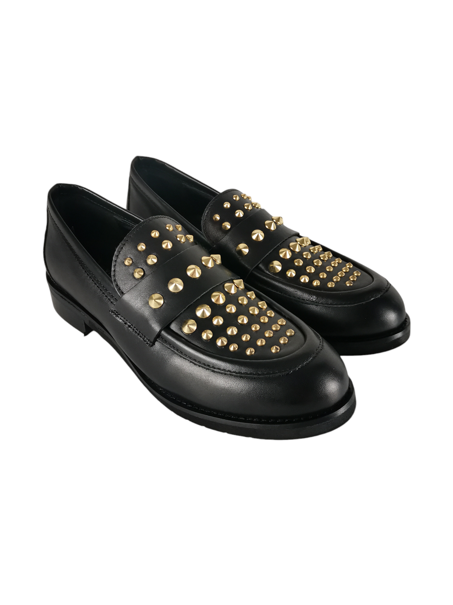 Mocassino in pelle con borchie DIVINE FOLLIE