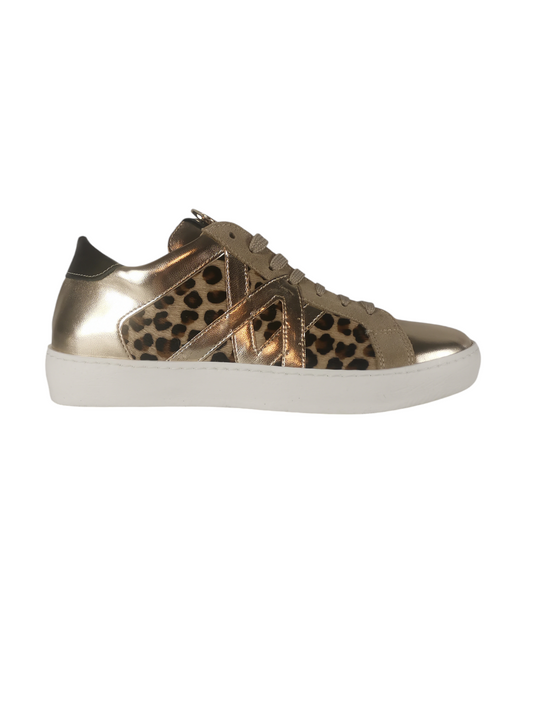 Sneakers in pelle animalier DIVINE FOLLIE