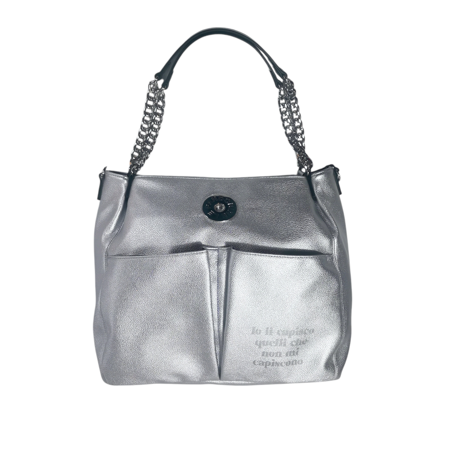 Borsa LE PANDORINE mod. Vicky (argento)