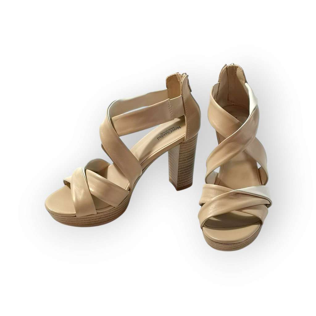 Sandalo NG beige tacco alto